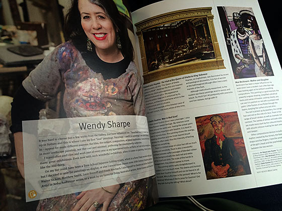 Wendy Sharpe - Look Magazine