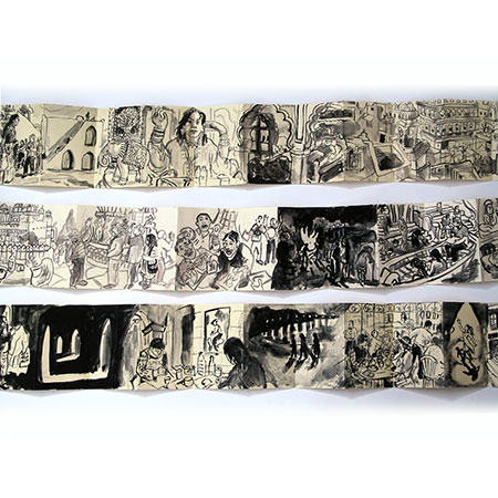 Concertina books
