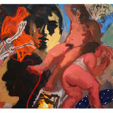 Dream 2006 Oil on linen 152cm x 167cm