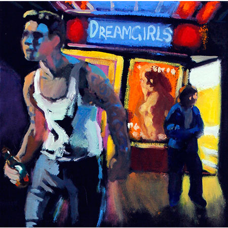 Dreamgirls 2014 Oil on canvas 30cm x 30cm