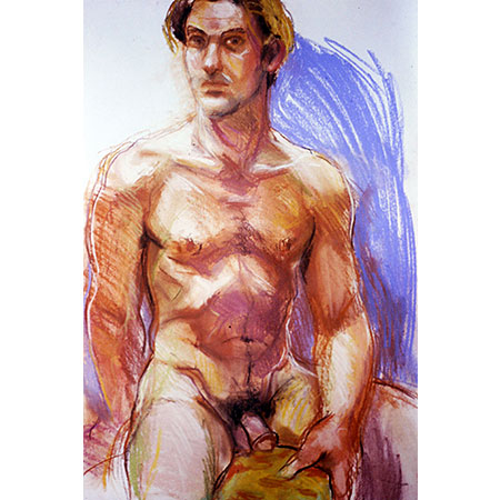 Pastel drawing